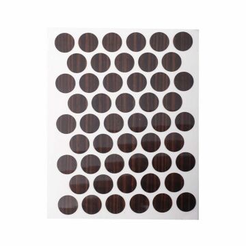Fixcaps Yapışkanlı Vida Tapası Parlak Çizgili Siyah