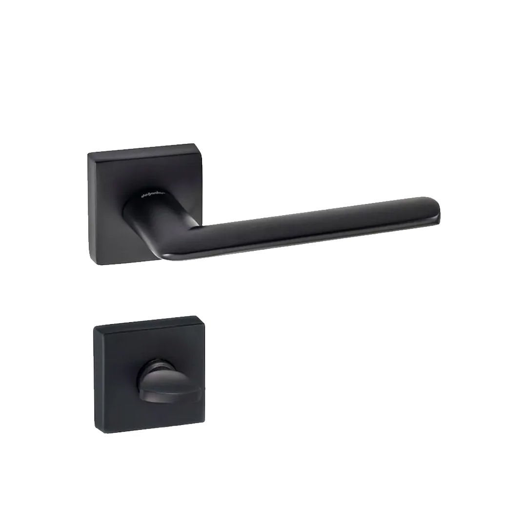 Doğanlar Kante Rozetli Kapı Kolu Matsiyah - Wc Kapısı