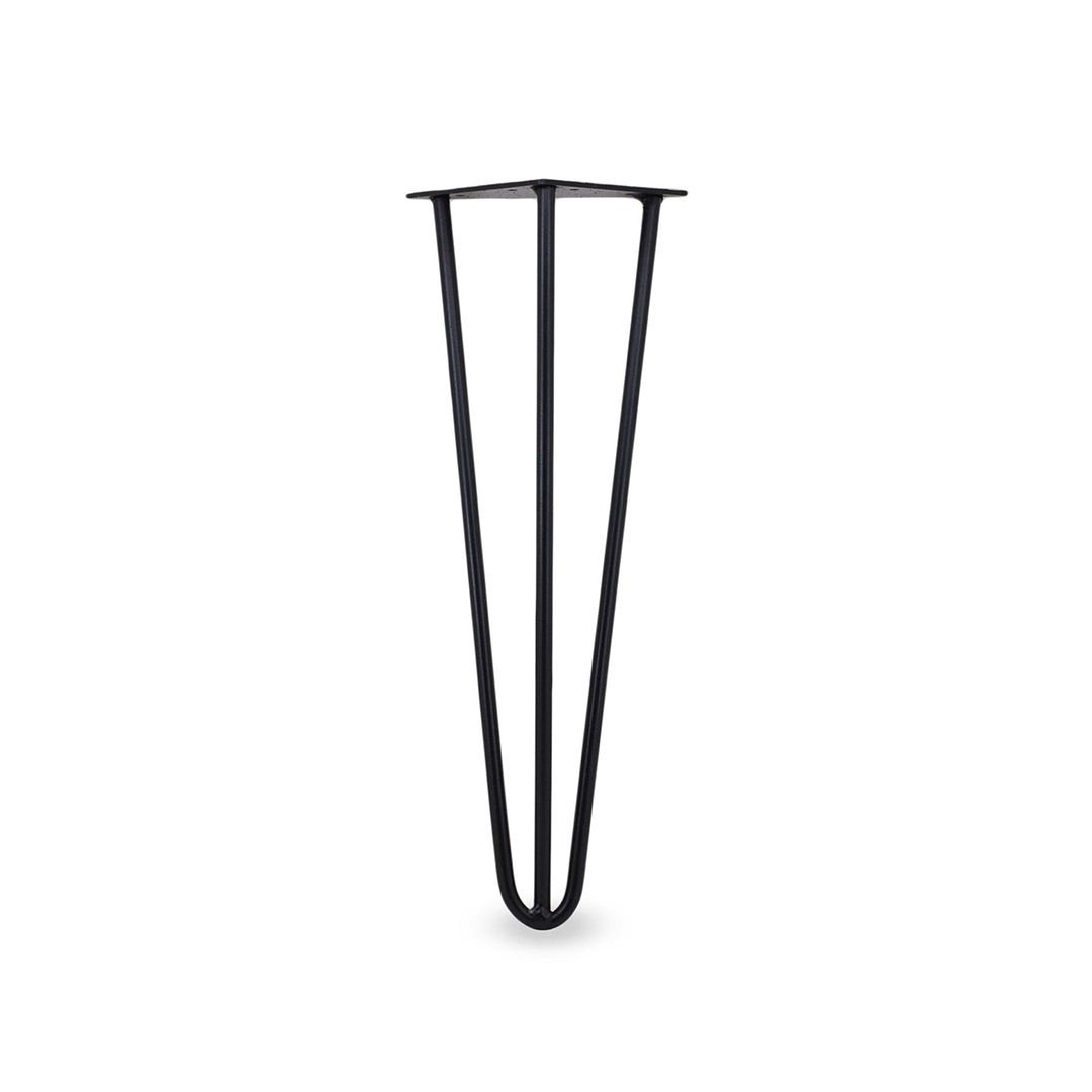 Kafes Ayak 10x1.2 mm Borulu Mobilya Ayağı 70 Cm Siyah