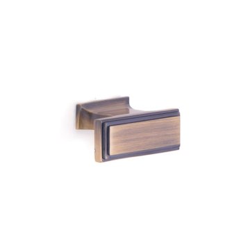 System 4237 Mobilya Kulp 16 mm Eskitilmiş Mat Gümüş
