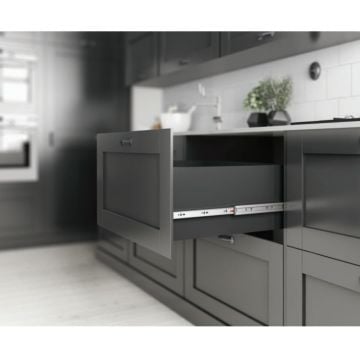 Samet Frenli Teleskopik Mobilya Çekmece Rayı 4,6 cm-60 cm