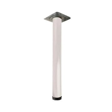 Masa Ayağı 71 cm Beyaz - Çap: 60
