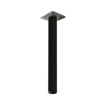 Masa Ayağı 71 cm Siyah - Çap: 60