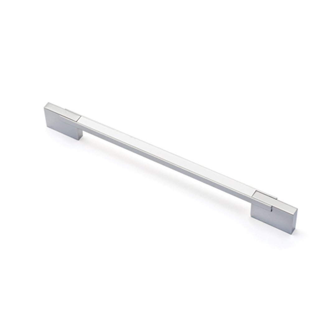 System SP 7657 Mobilya Kulp Krom - Beyaz - 384 mm