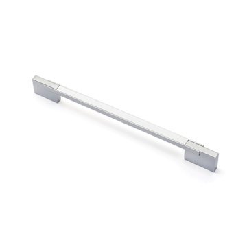 System SP 7657 Mobilya Kulp Krom - Beyaz - 384 mm