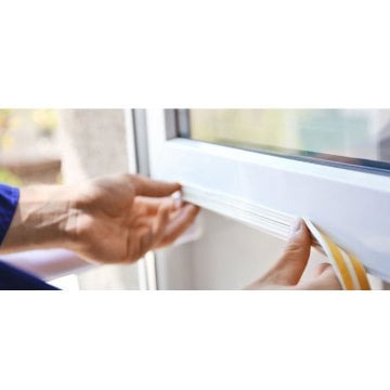 Kapı Pencere Bantı 1 Metre - Kahverengi