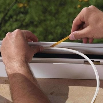 Kapı Pencere Bantı 1 Metre - Kahverengi