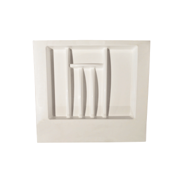 Metali Çekmece İçi Kaşıklık 55 x 49 cm - Beyaz