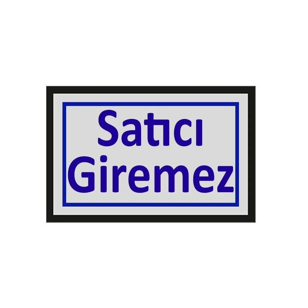 Cemax Yönlendirme İşaretleri Büyük - Satıcı Giremez