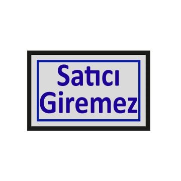 Cemax Yönlendirme İşaretleri Büyük - Satıcı Giremez