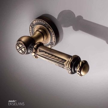 Doğanlar Ekselans Olifka Rozetli Kapı Kolu Dış Kapısı