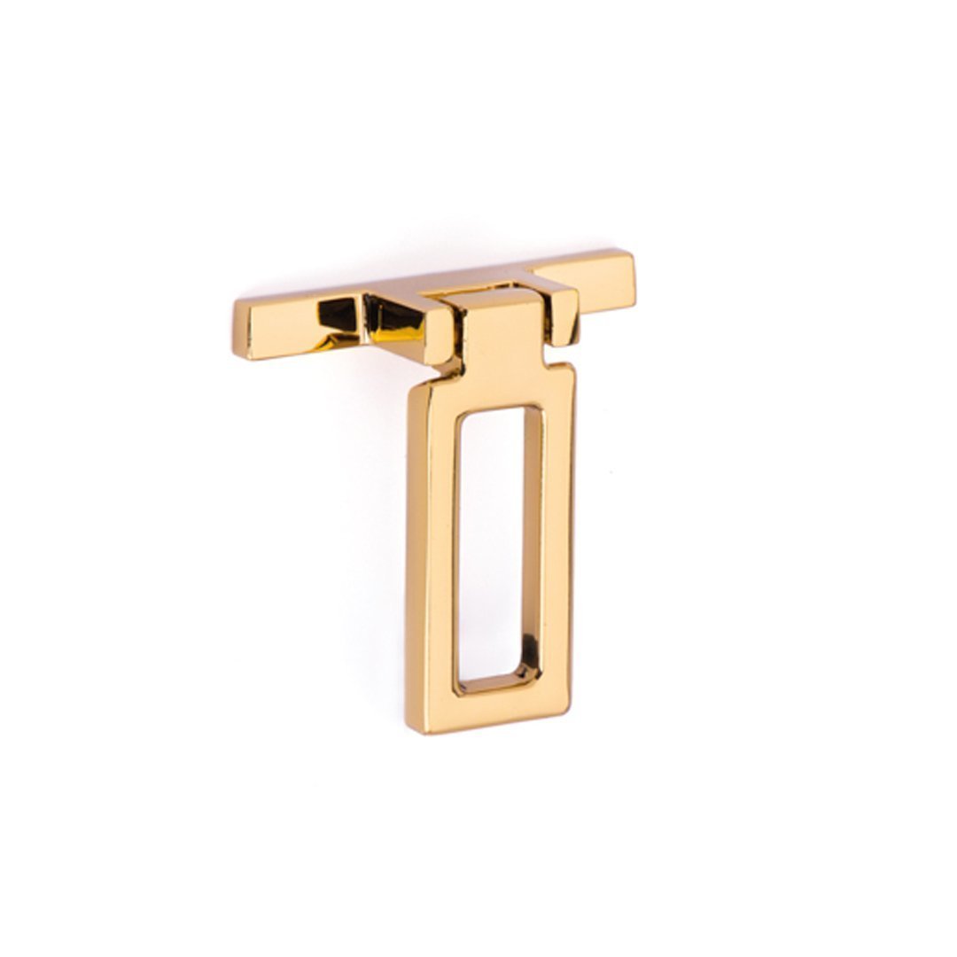 System 4633 Halka Mobilya Kulp Altın Sarısı - 24 mm