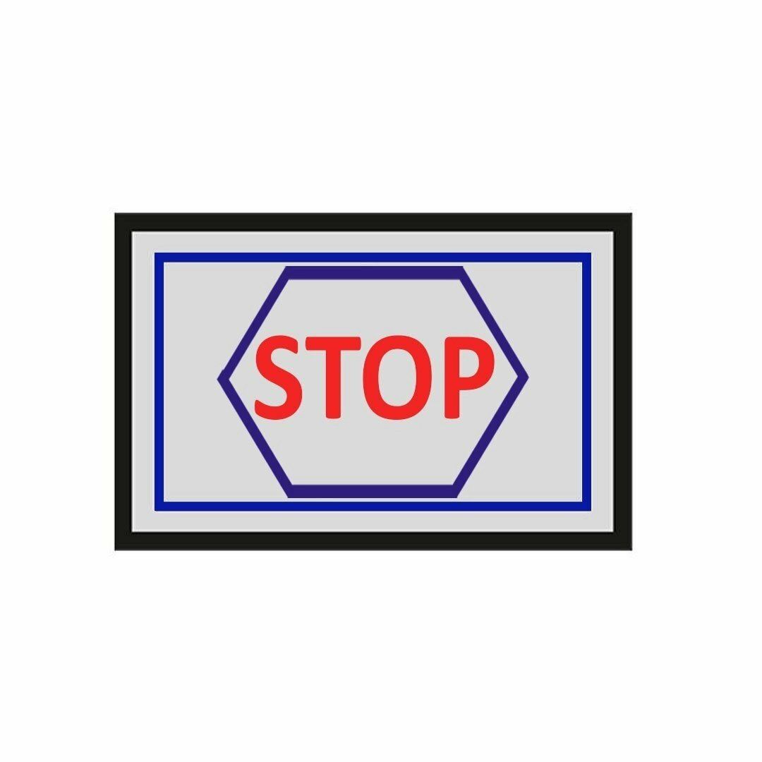 Cemax Yönlendirme İşaretleri Küçük - Stop