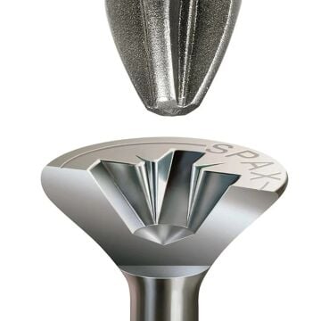 Spax Paslanmaz Yıldız Vida 3.5 x 25 mm - 10 Adet