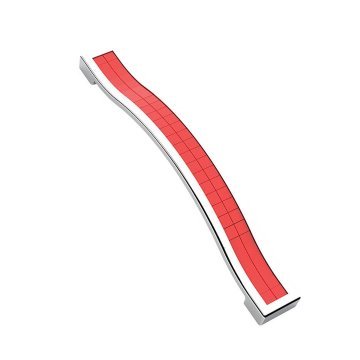 Metax Beta Krom Kırmızı Mobilya Kulp 224 mm