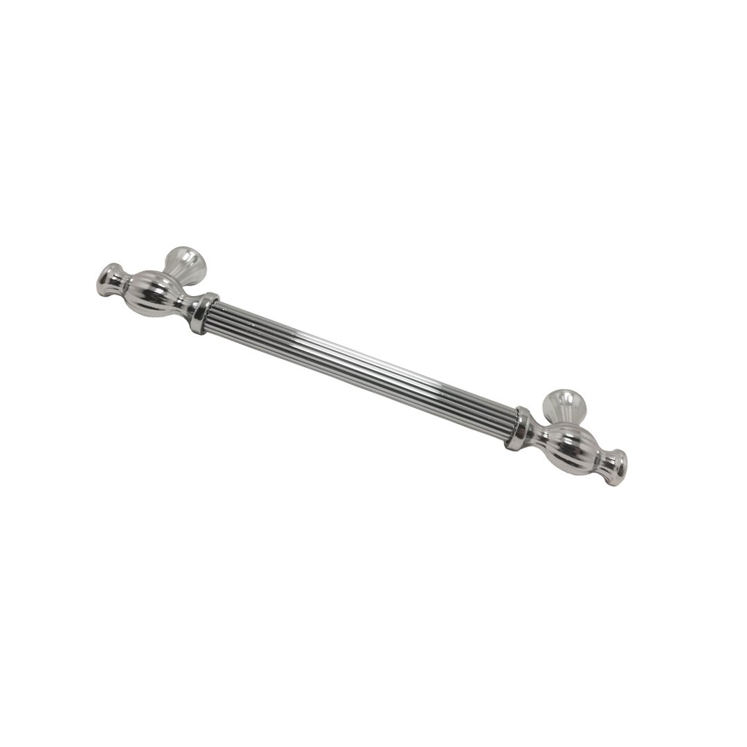 Metax Kesir Çizgili Mobilya Kulp Krom - 160 mm