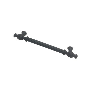 Metax Kesir Çizgili Mobilya Kulp Siyah - 192 mm