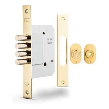 Kale Kilit Emniyet Kilidi 257-GM / 3 Milli - Nikel