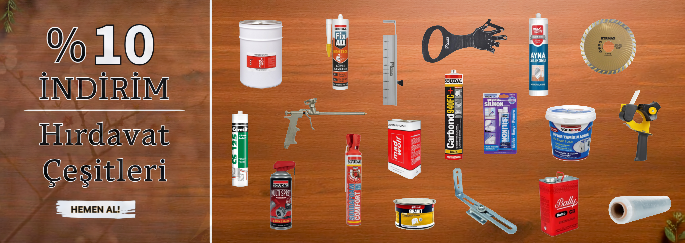 Hırdavat çeşitleri
